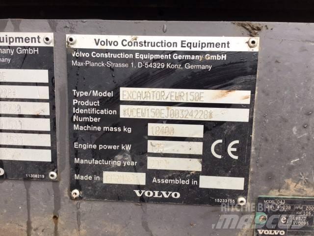 Volvo EWR 150 E Ratiniai ekskavatoriai