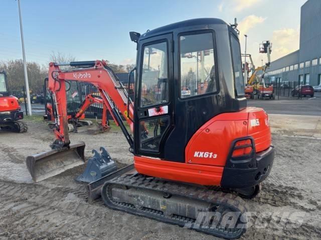 Kubota KX 61-3 Mini ekskavatoriai < 7 t