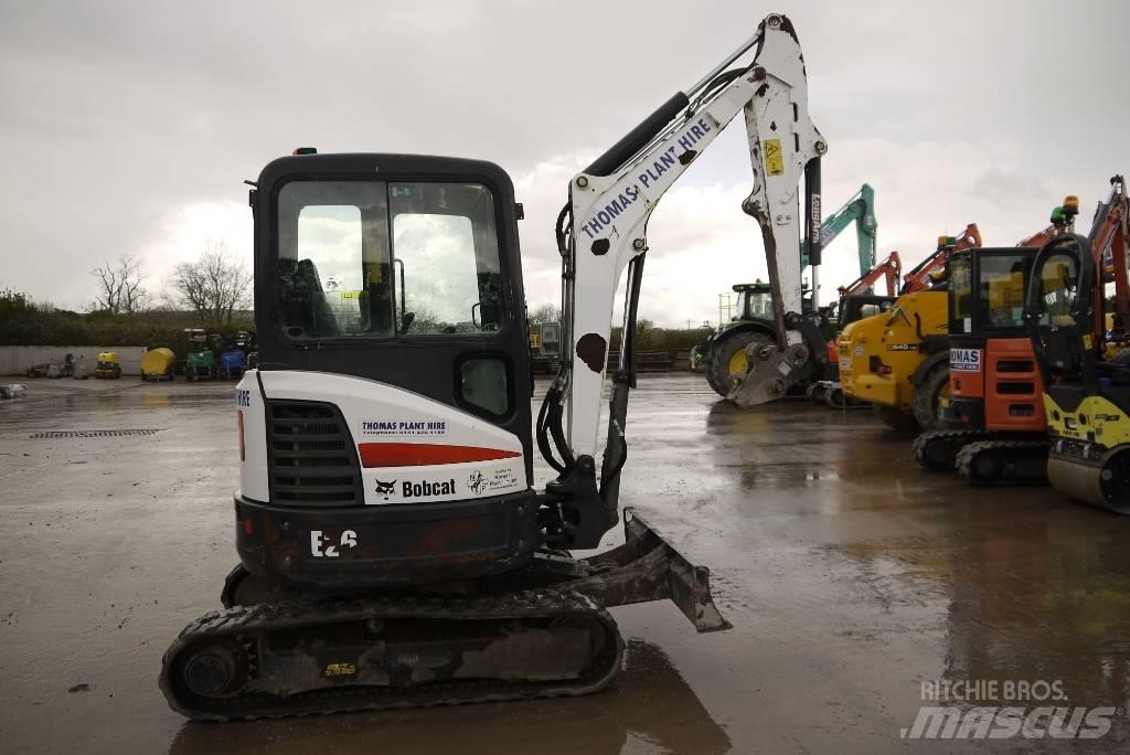 Bobcat E 26 Mini ekskavatoriai < 7 t