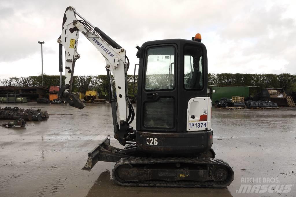 Bobcat E 26 Mini ekskavatoriai < 7 t