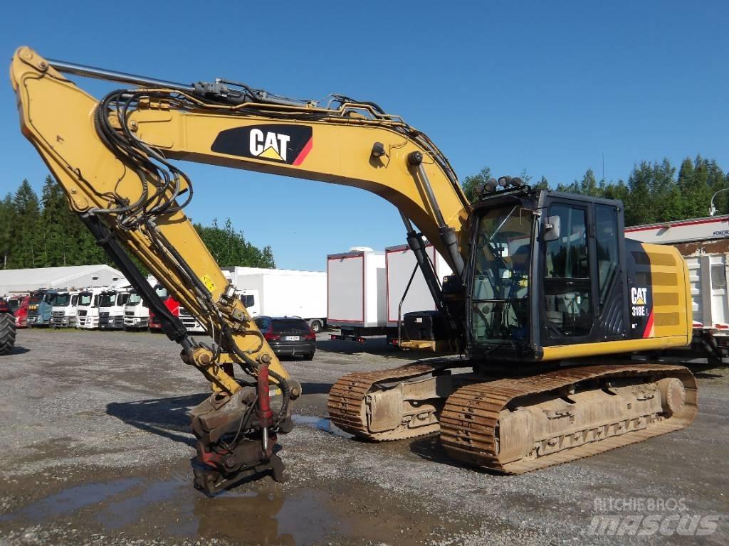 CAT 318 E L Vikšriniai ekskavatoriai