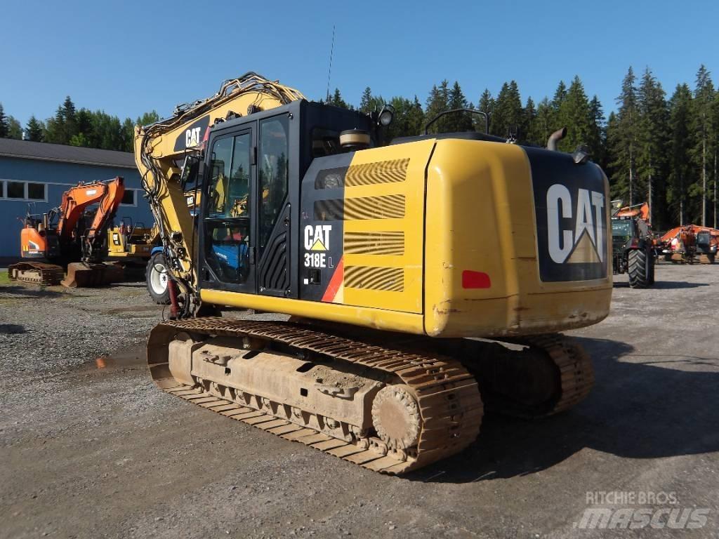 CAT 318 E L Vikšriniai ekskavatoriai