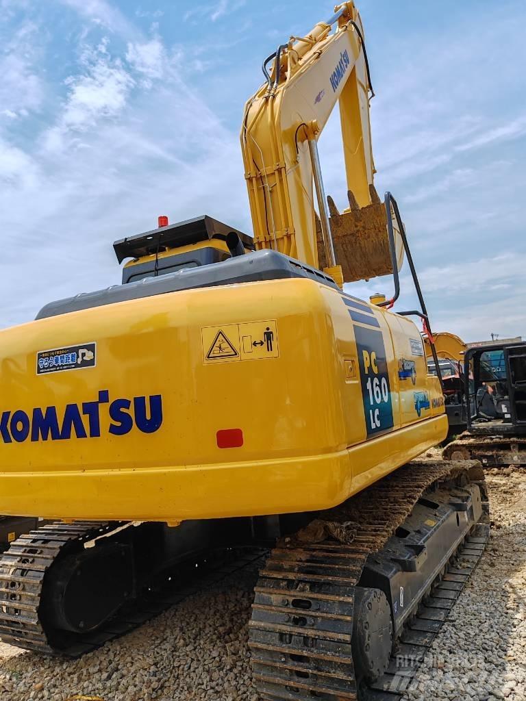 Komatsu PC 160 Vidutinės galios ekskavatoriai 7-12 t