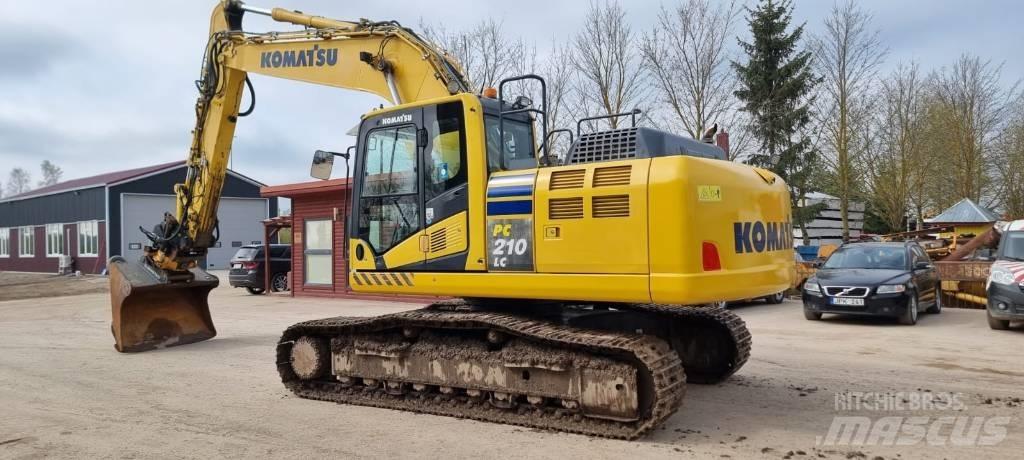 Komatsu PC 210 LC-10 Vikšriniai ekskavatoriai