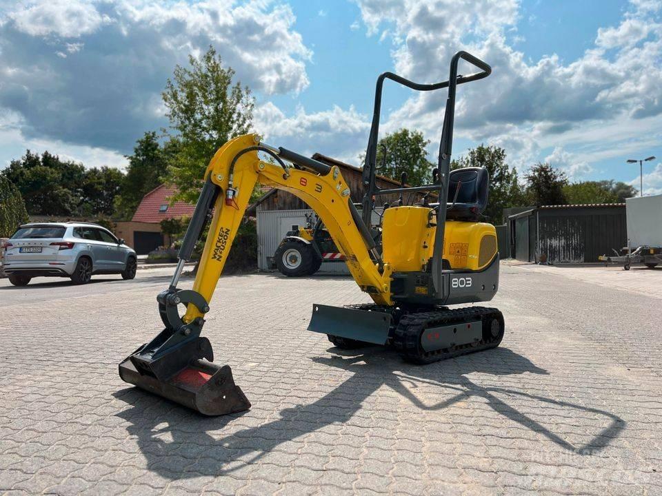Wacker Neuson 803 Vikšriniai ekskavatoriai