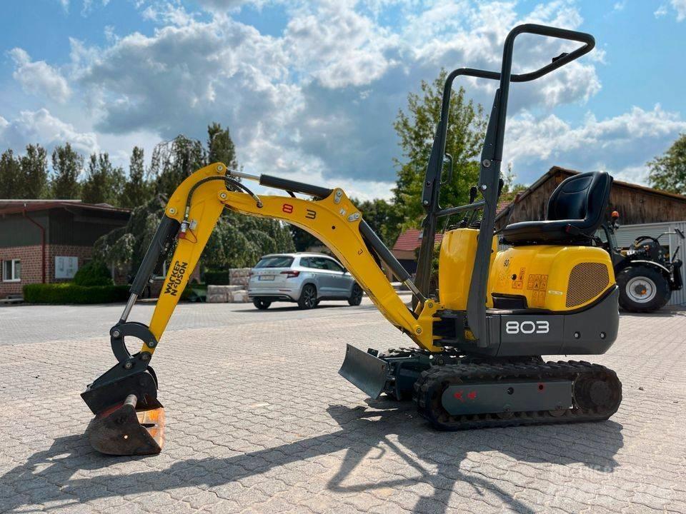Wacker Neuson 803 Vikšriniai ekskavatoriai