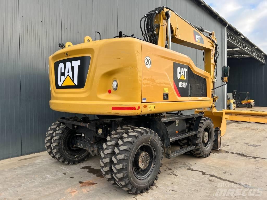 CAT M316F Ratiniai ekskavatoriai