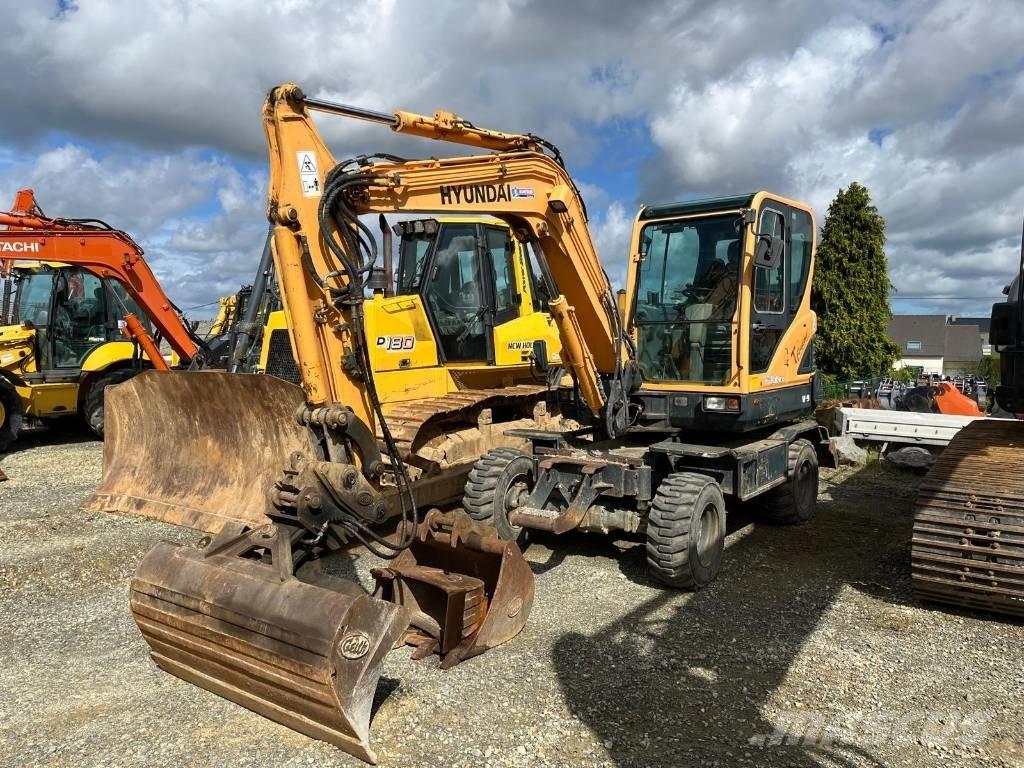 Hyundai R55W-9 Ratiniai ekskavatoriai