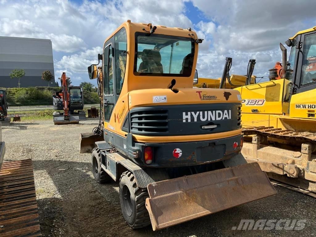 Hyundai R55W-9 Ratiniai ekskavatoriai