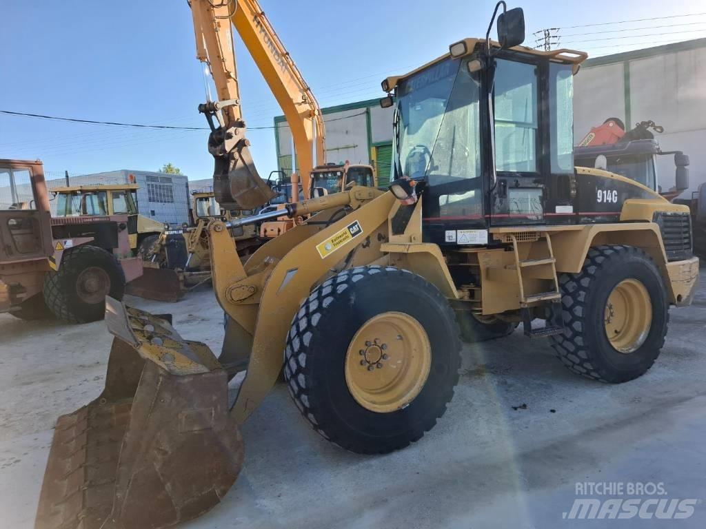 CAT 914 G Naudoti ratiniai krautuvai
