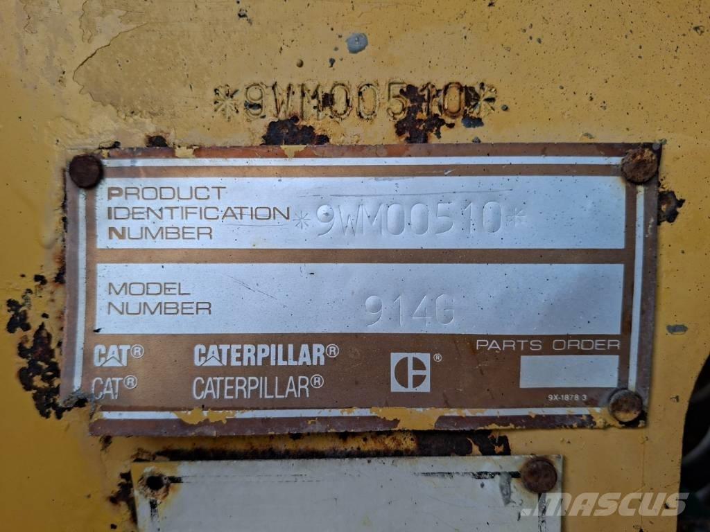 CAT 914 G Naudoti ratiniai krautuvai