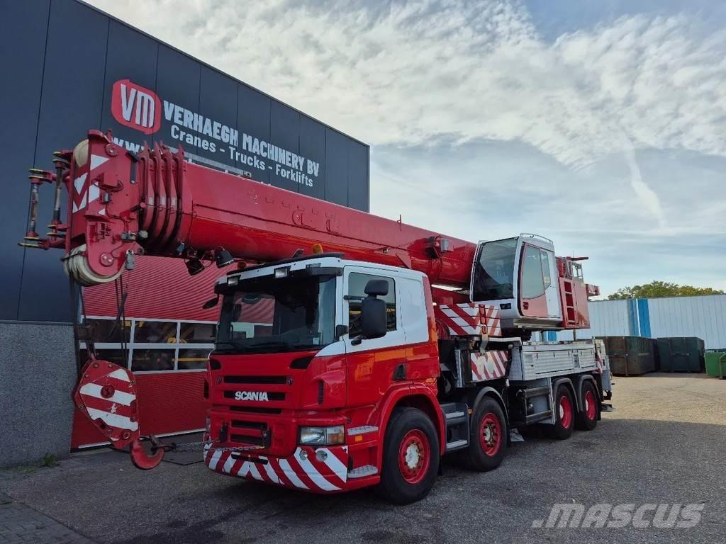 Scania p 380 Visureigiai kranai