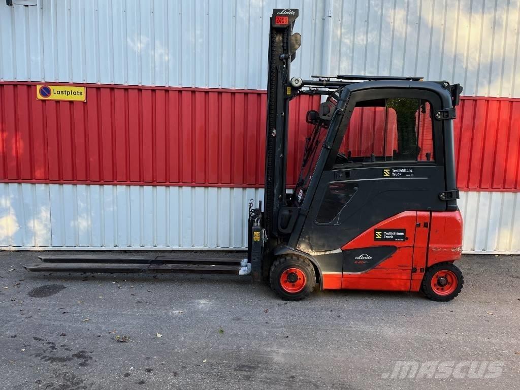 Linde E20PH-02 Elektriniai šakiniai krautuvai