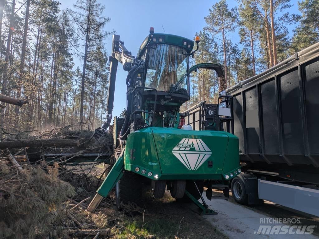 Albach Diamant 2000 Medienos smulkintuvai