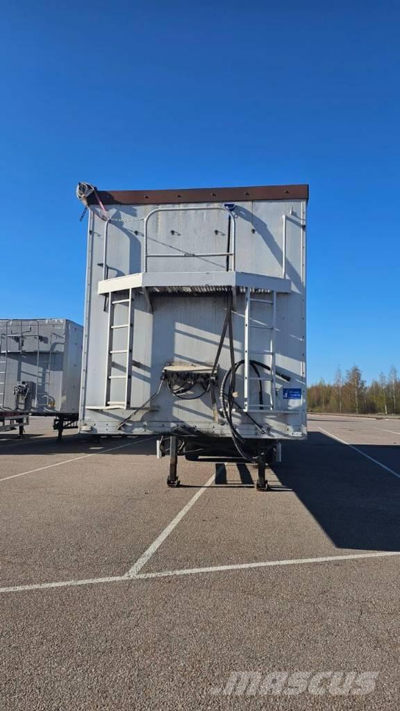 Kraker CF-200 Puspriekabės su grindimis