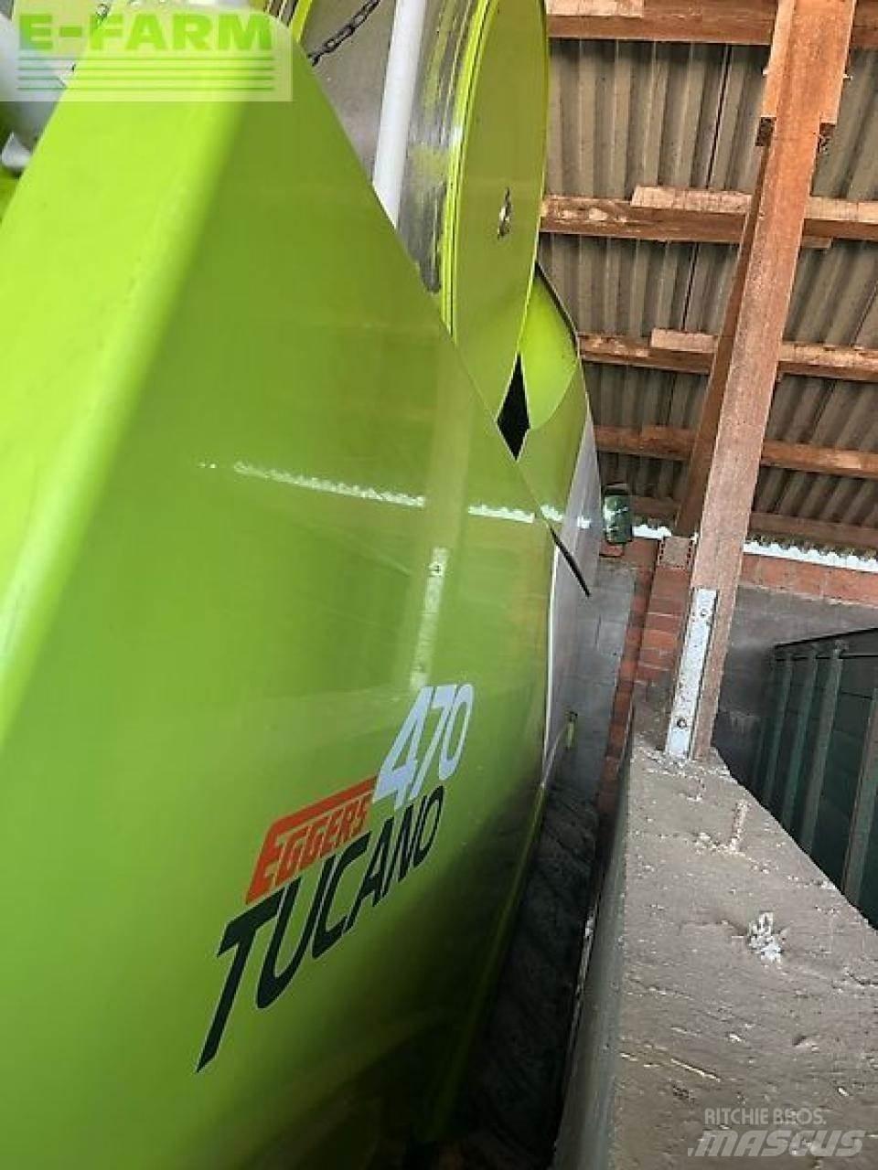 CLAAS tucano 470 Derliaus nuėmimo kombainai