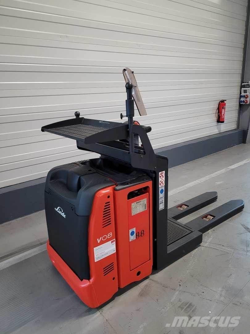 Linde V08 Mažų aukščių užsakytų prekių krautuvai