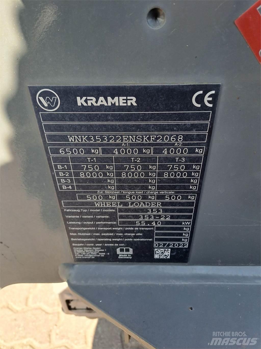 Kramer 5085 Naudoti ratiniai krautuvai