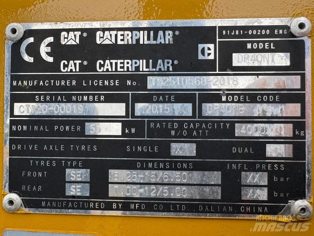 CAT DP40NT Dyzeliniai krautuvai