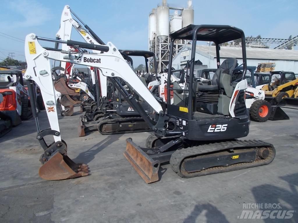 Bobcat E26GM Mini ekskavatoriai < 7 t