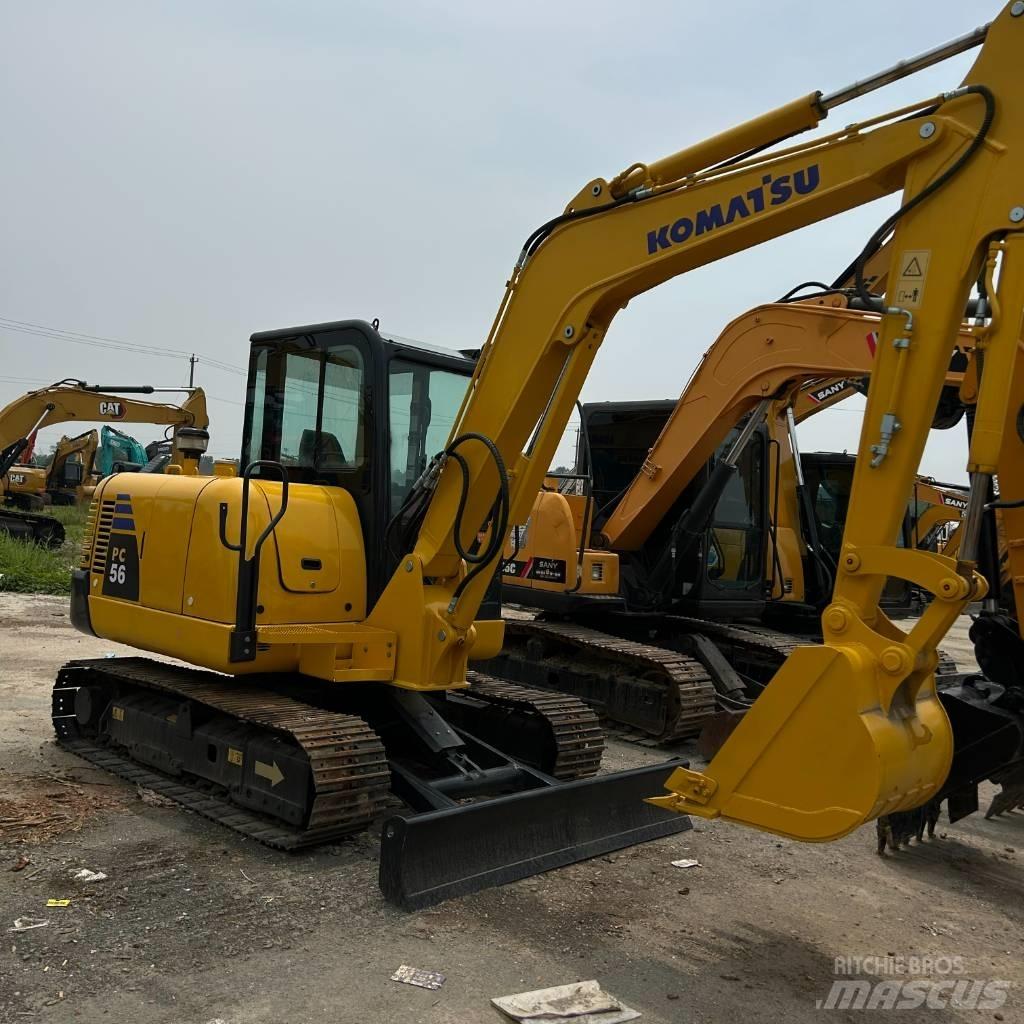 Komatsu 56-7 Vikšriniai ekskavatoriai