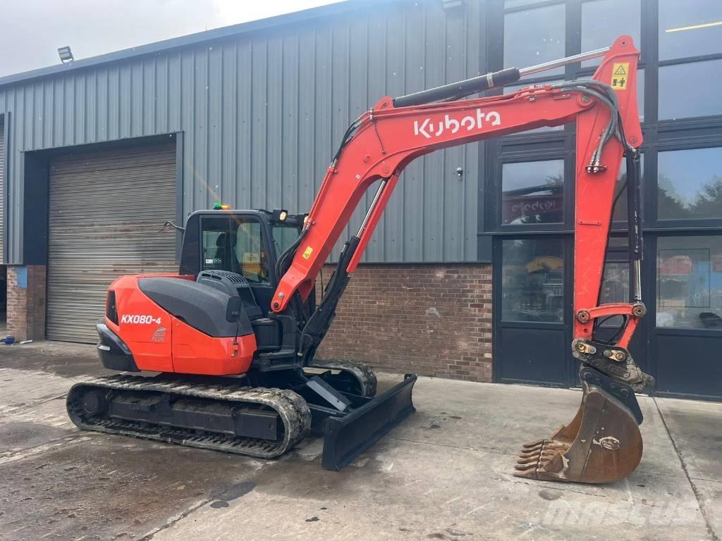 Kubota KX 080-4 Mini ekskavatoriai < 7 t