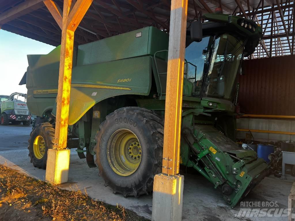 John Deere S 680 i Derliaus nuėmimo kombainai