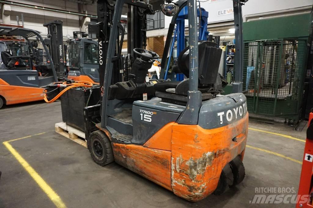 Toyota 8FBE15T Elektriniai šakiniai krautuvai
