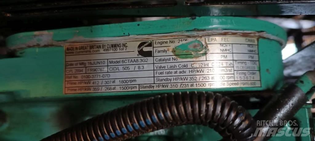 Cummins 6CTAA8.3G2 Dyzeliniai generatoriai