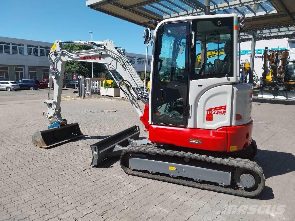 Takeuchi TB 335 R Mini ekskavatoriai < 7 t