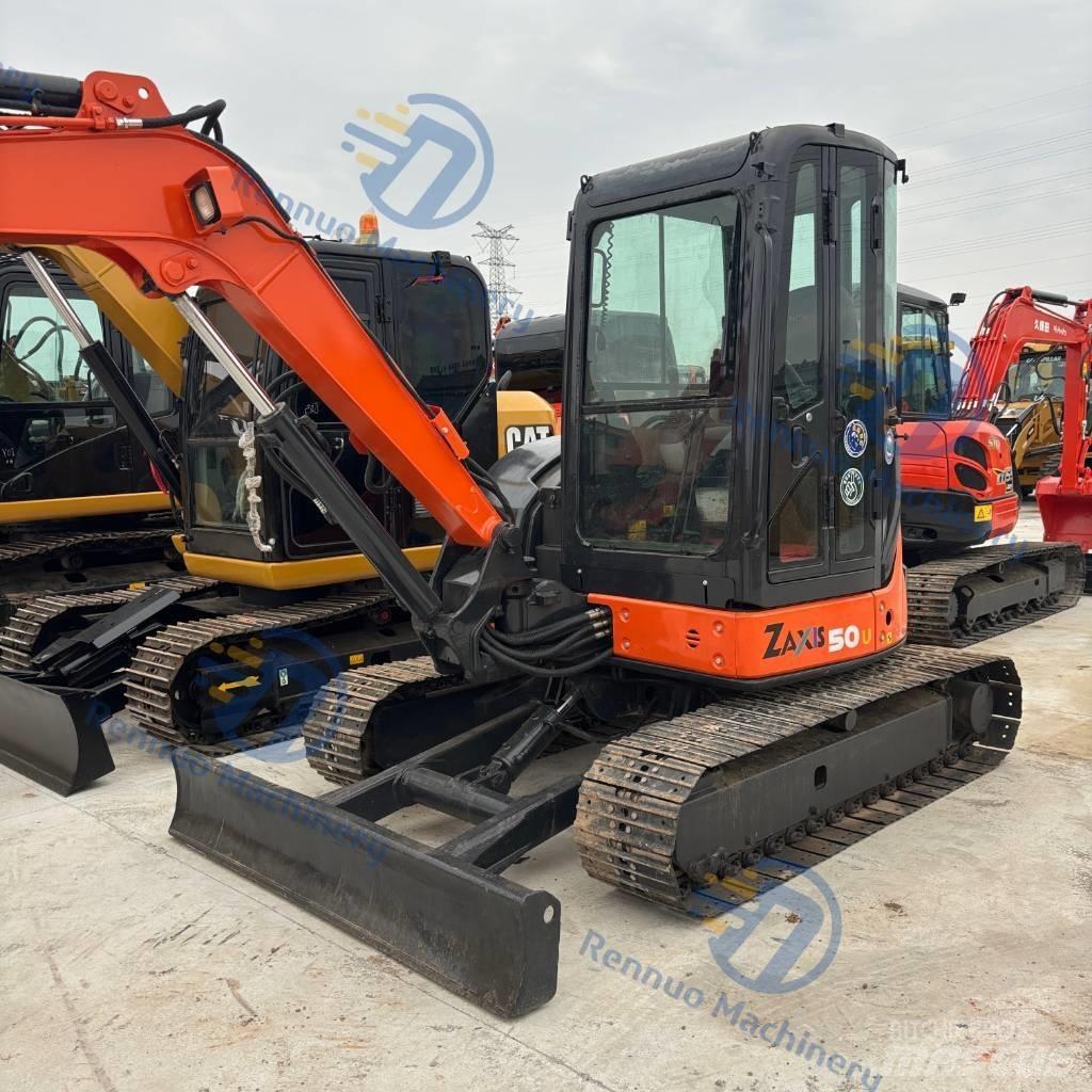 Hitachi ZX 50 Mini ekskavatoriai < 7 t