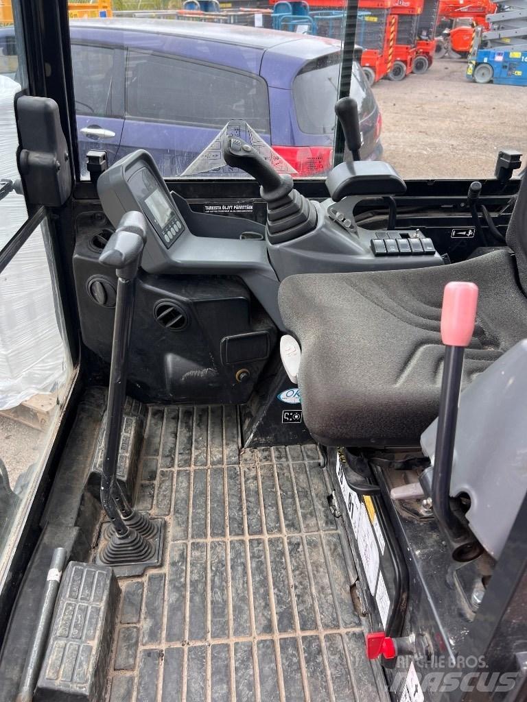 Yanmar SV 18 Mini ekskavatoriai < 7 t