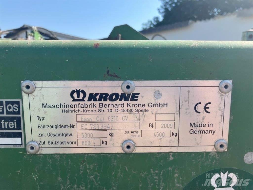 Krone EC 6210 Cv Šienapjovės