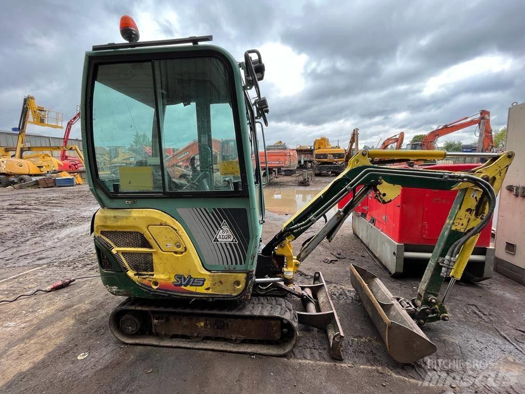 Yanmar SV 15 Mini ekskavatoriai < 7 t