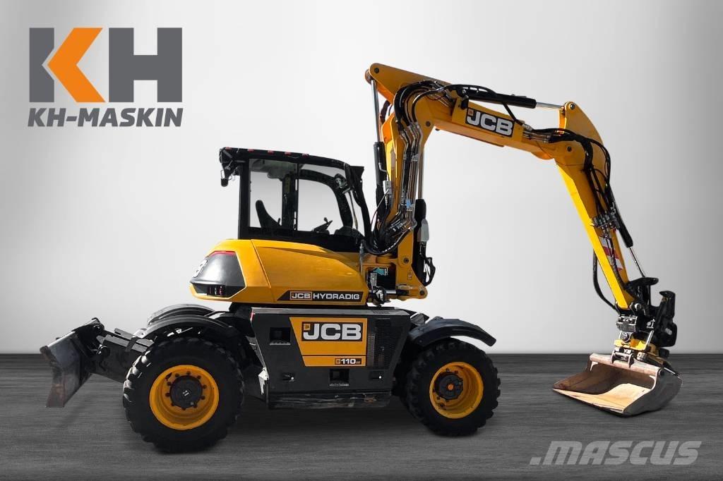 JCB 110 W Hydradig Ratiniai ekskavatoriai