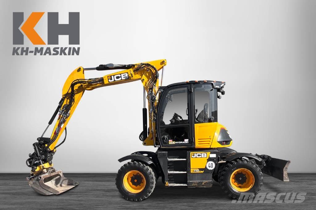 JCB 110 W Hydradig Ratiniai ekskavatoriai