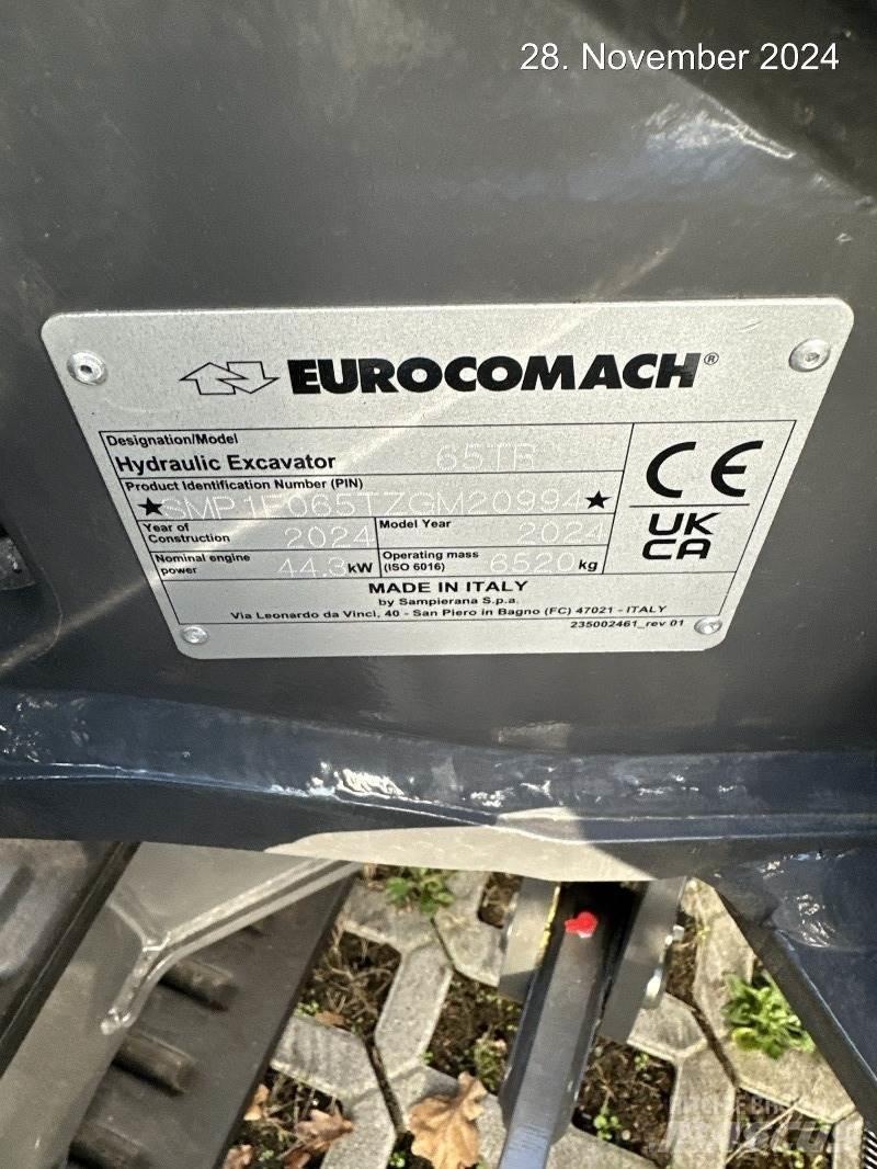 Eurocomach 65TR Mini ekskavatoriai < 7 t