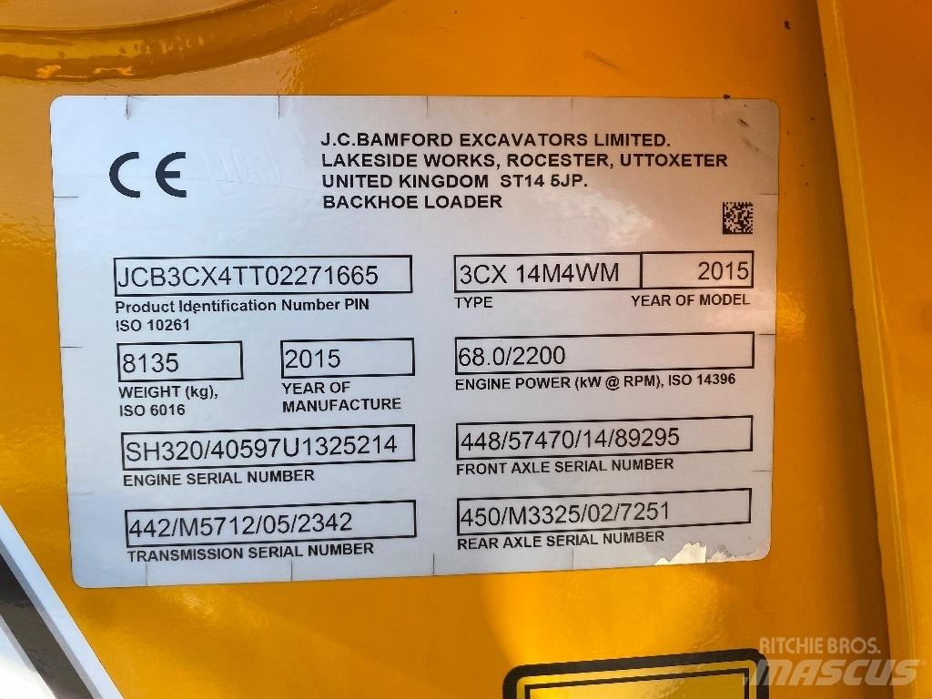 JCB 3 CX Ekskavatoriniai krautuvai