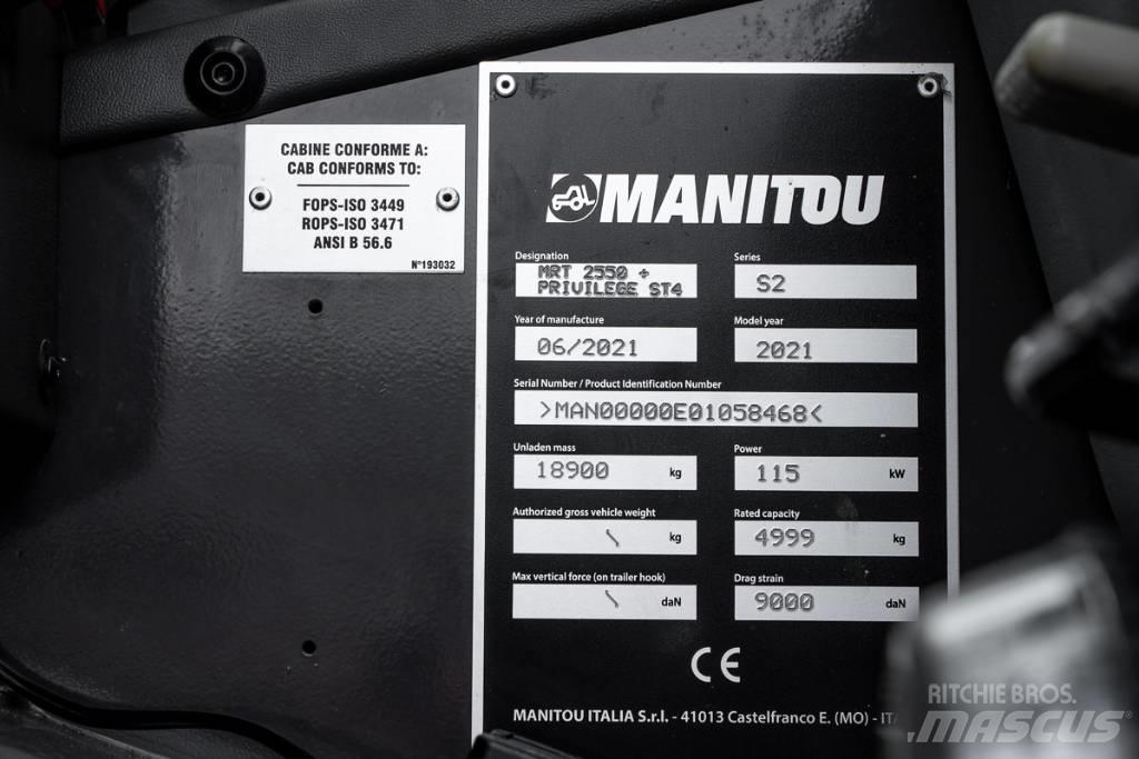 Manitou MRT 2550+ Teleskopiniai krautuvai
