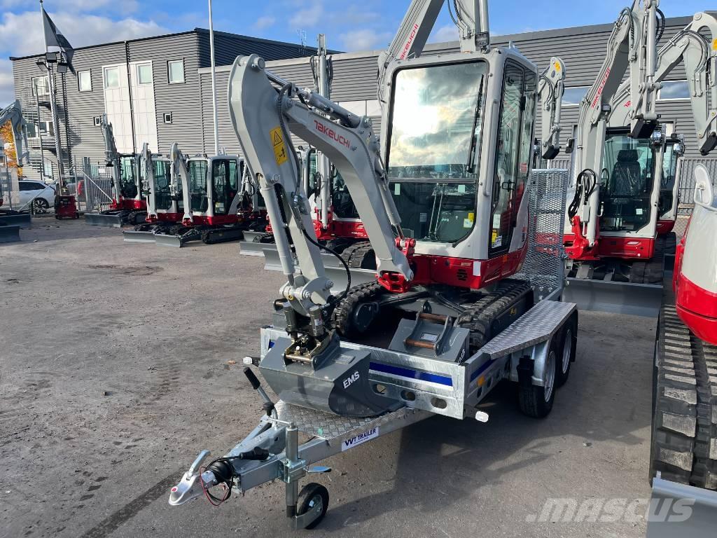 Takeuchi TB 216A Mini ekskavatoriai < 7 t