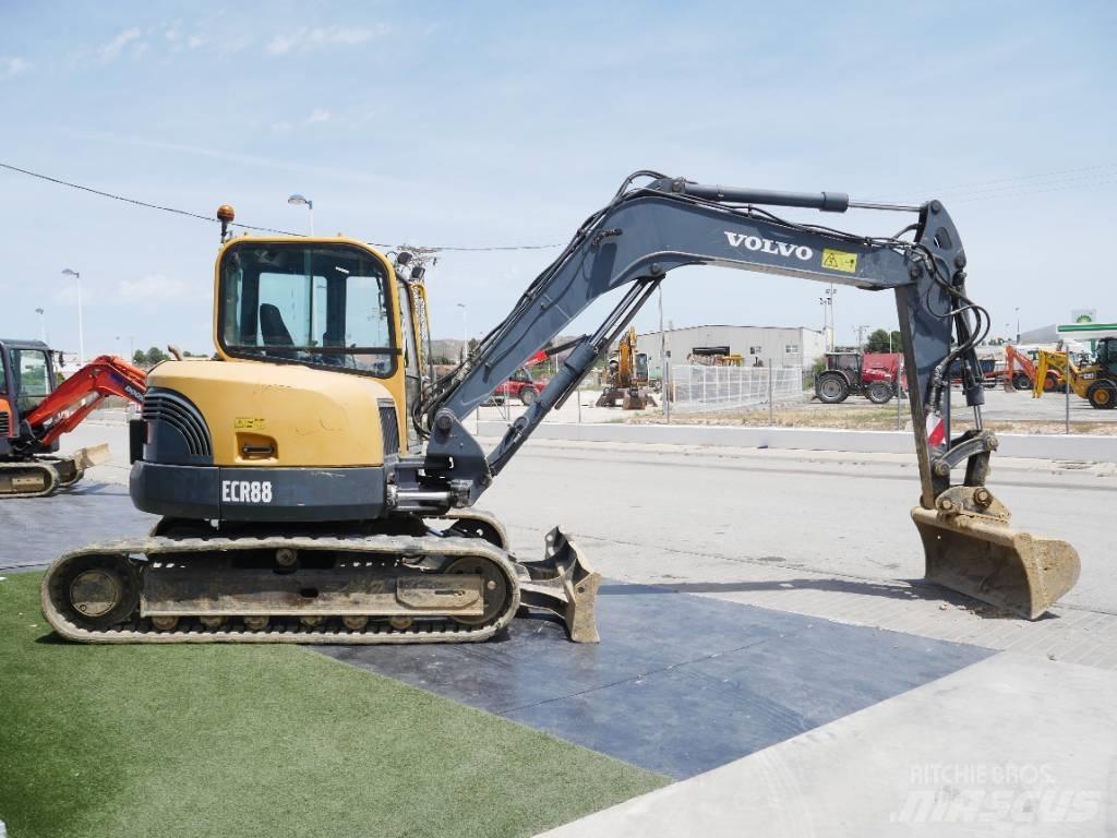 Volvo ECR 88 Vidutinės galios ekskavatoriai 7-12 t