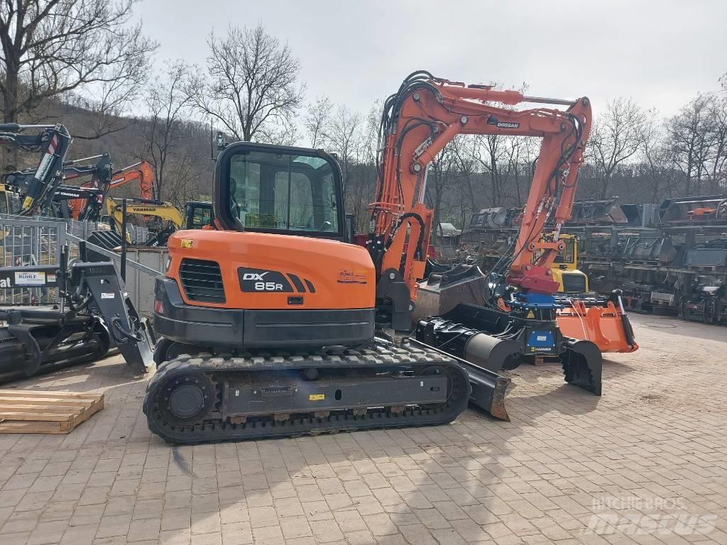 Doosan DX 85 R-3 Vidutinės galios ekskavatoriai 7-12 t