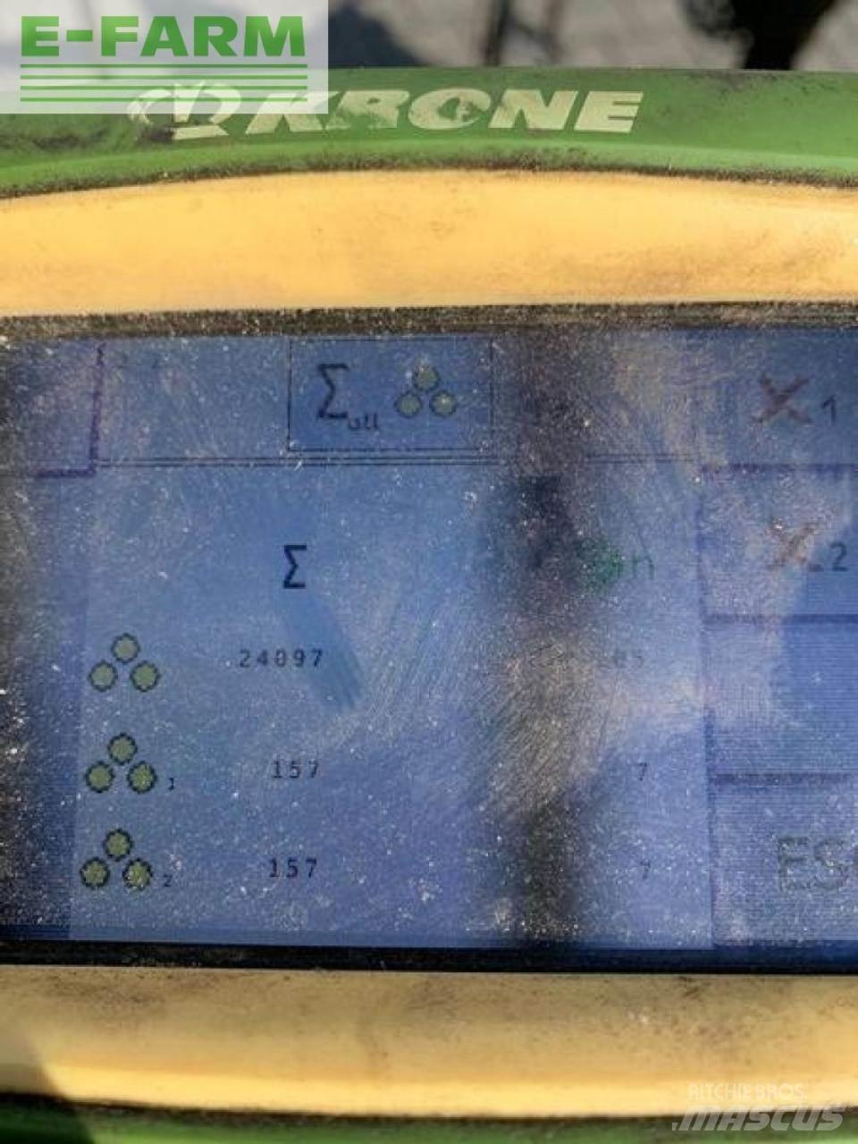 Krone v180 xc Stačiakampių ryšulių presai
