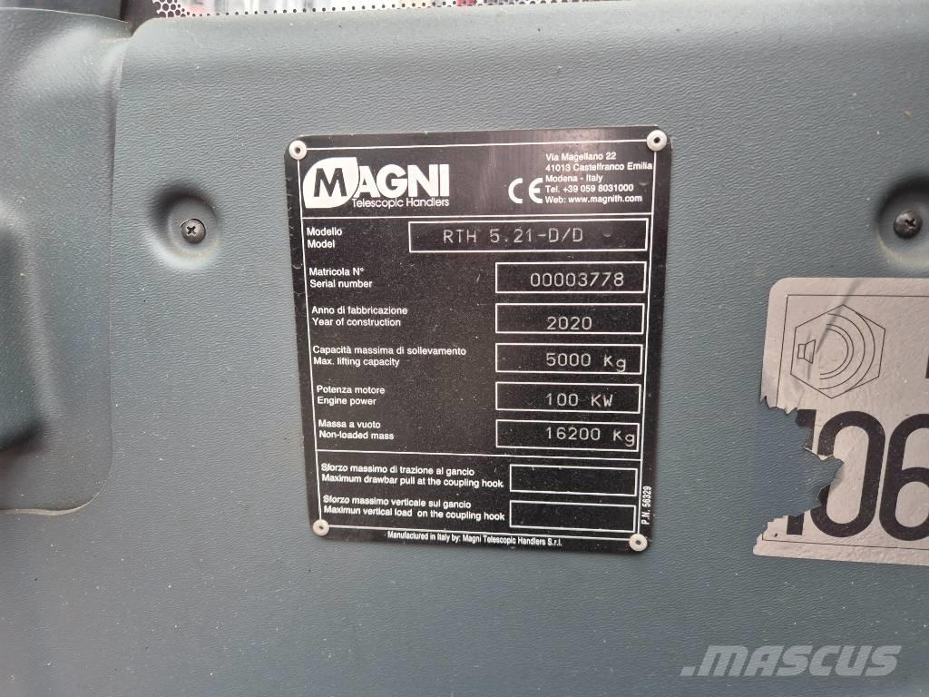 Magni RTH 5.21 D / D Teleskopiniai krautuvai