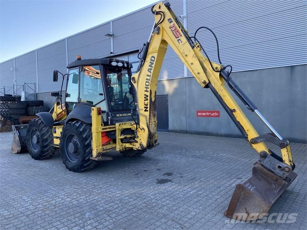 New Holland LB115 Ekskavatoriniai krautuvai