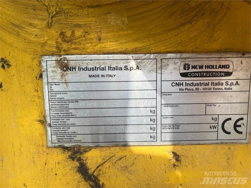 New Holland LB115 Ekskavatoriniai krautuvai