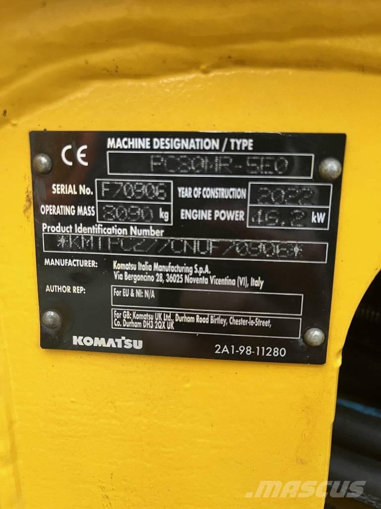 Komatsu PC80MR-5E0 Vidutinės galios ekskavatoriai 7-12 t