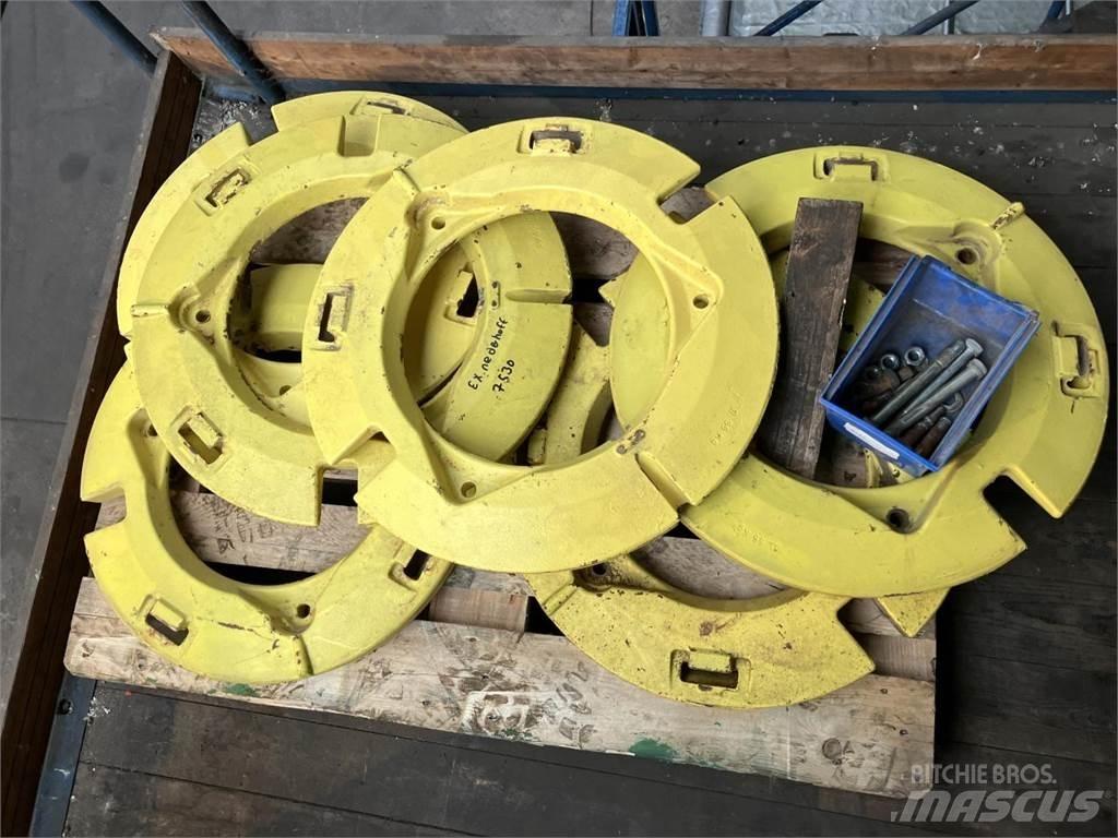 John Deere 6x 55kg Kiti naudoti traktorių priedai