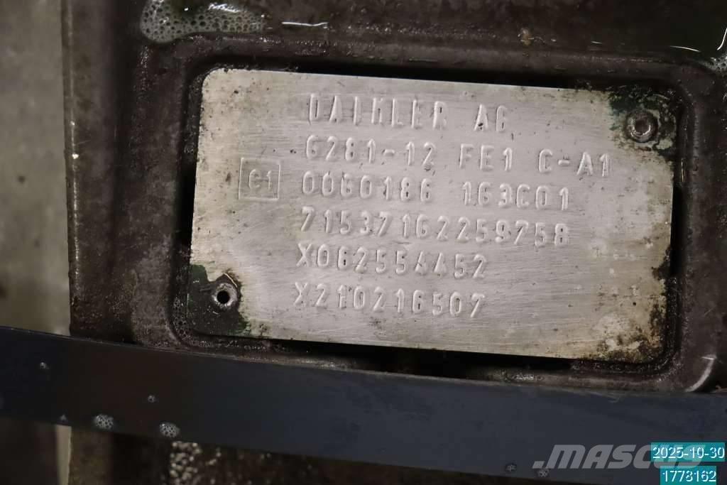 Mercedes-Benz actros Pavarų dėžės