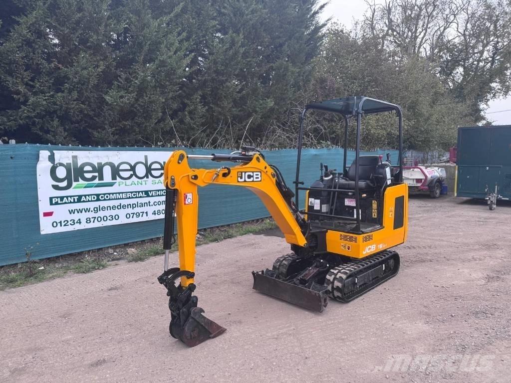 JCB 16 C-1 Mini ekskavatoriai < 7 t